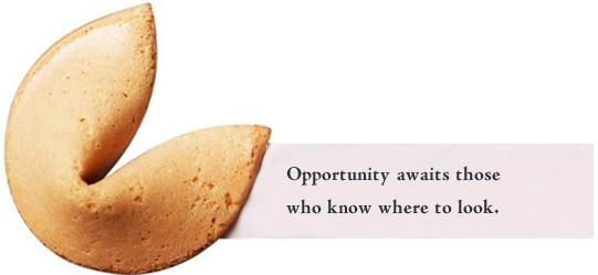 Opportunity Fortune Cookie